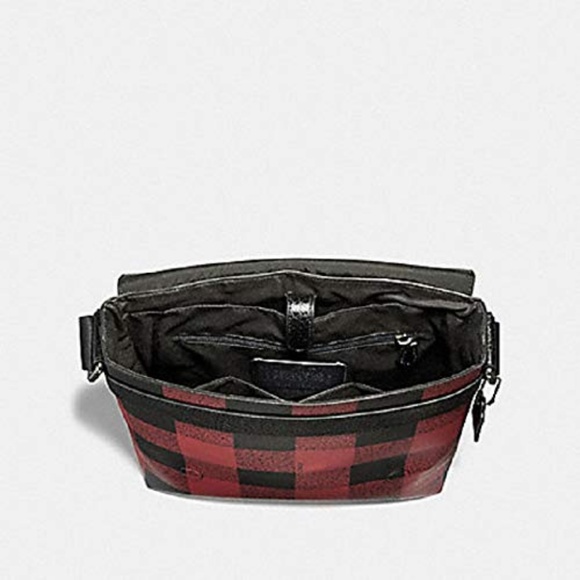 CHARLE SMALL MESSENGER WITH BUFFALO CHECK PRINT - Picture 7 of 8